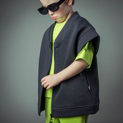 Bb team oversized vest - Graphite