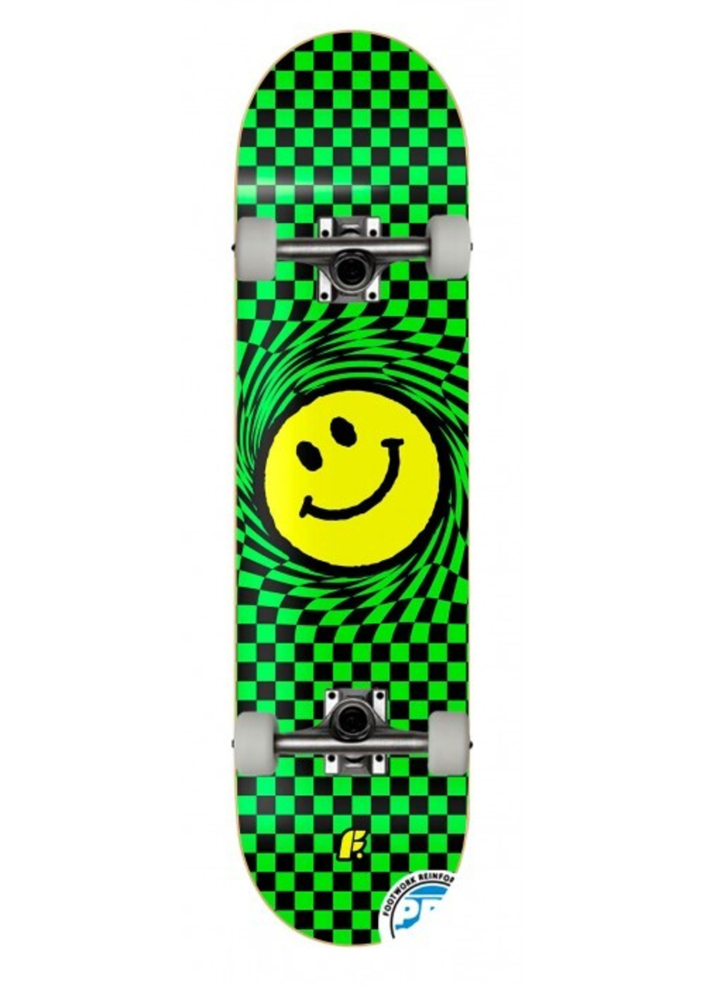 Скейтборд в сборе Footwork SMILE GREEN Размер 8 x 31.5