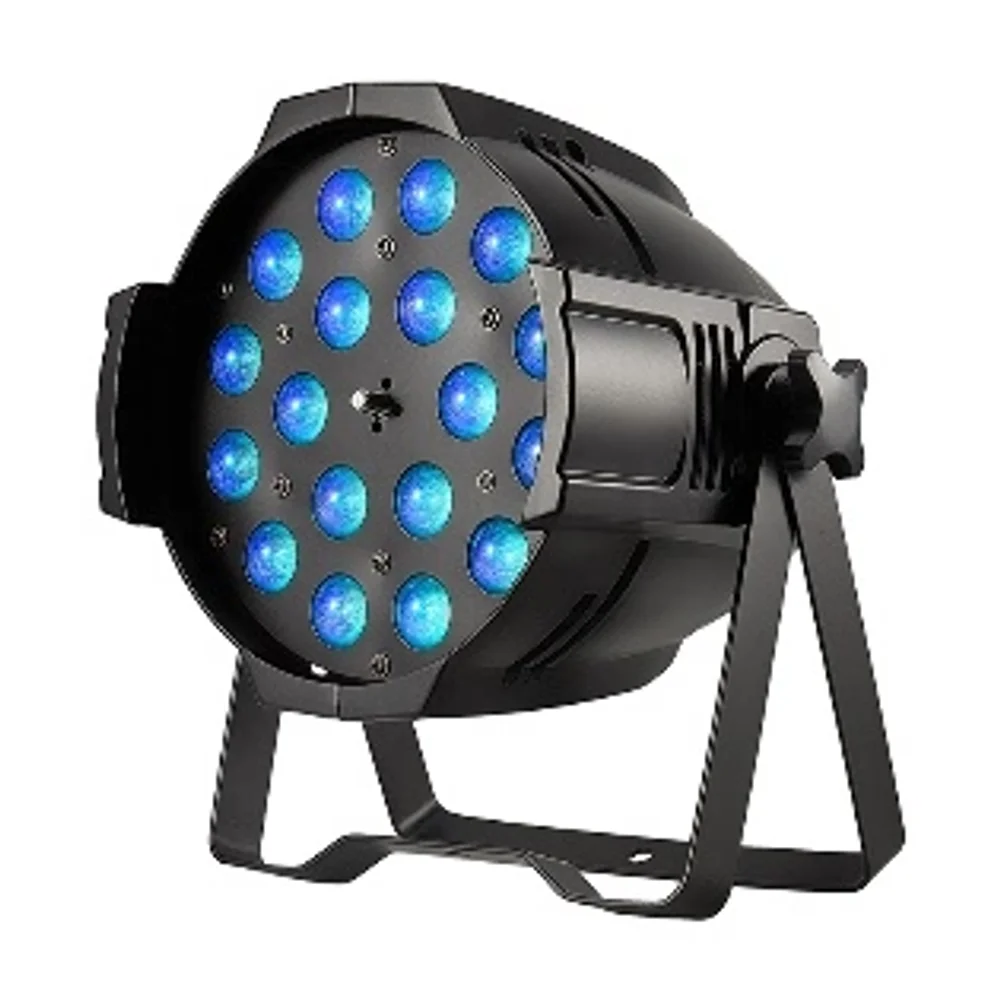 PL-P180Z — светодиодный PAR-прожектор 18×10 Вт RGBW с зумом 19°–50°