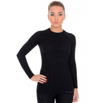 Термобелье женское Brubeck футболка с длинным рукавом шерсть мериноса ACTIVE WOOL
