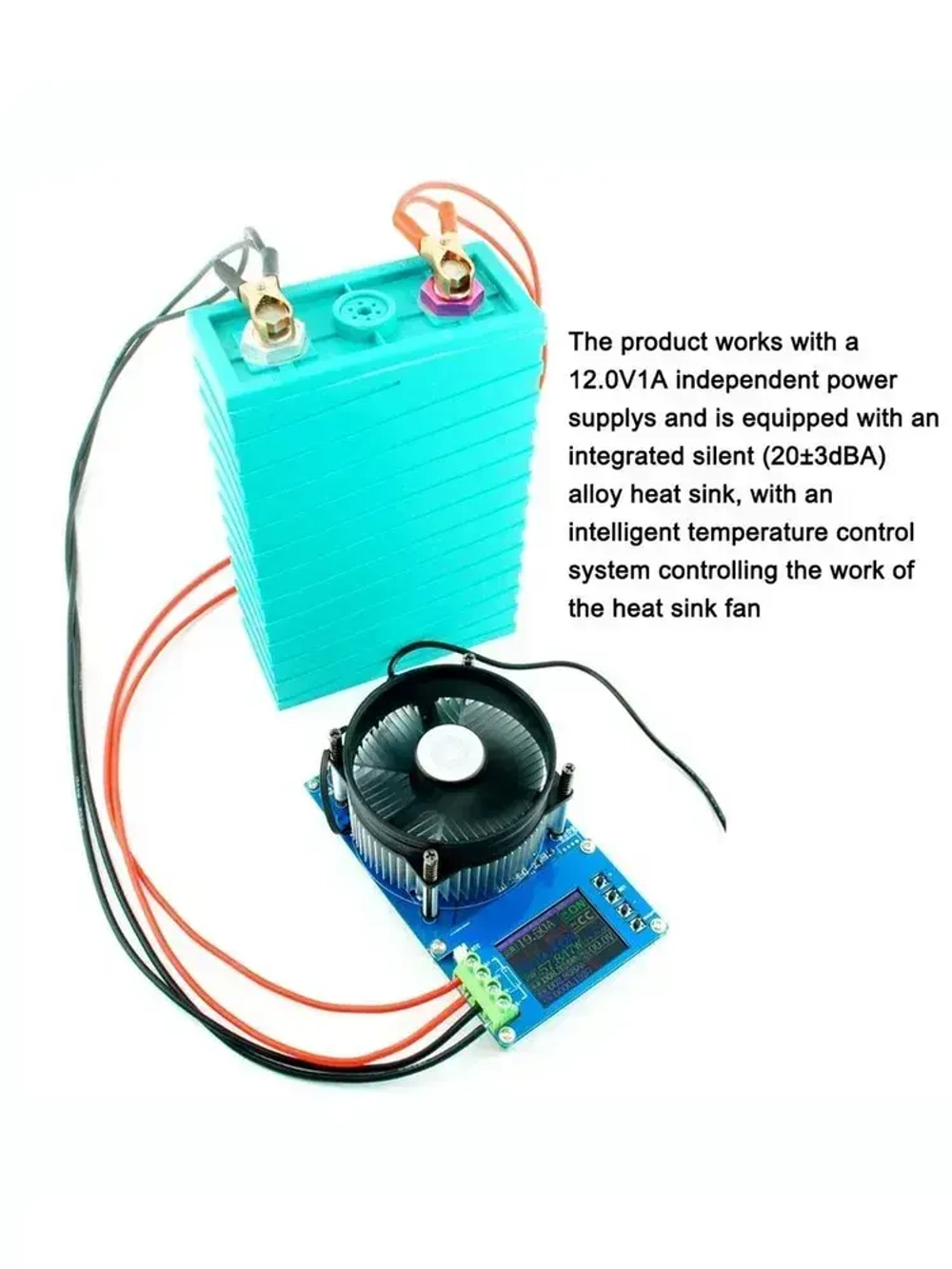 Электронный тестер нагрузки 150 Вт, В, 20 А, резистор - регулируемый модуль емкости батареи постоянного тока, интеллектуальный