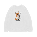 Свитшот "Корги поёт"