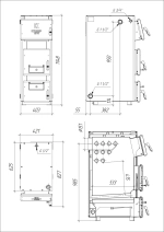 Отопительный котел Куппер ПРО-28 (2.0)