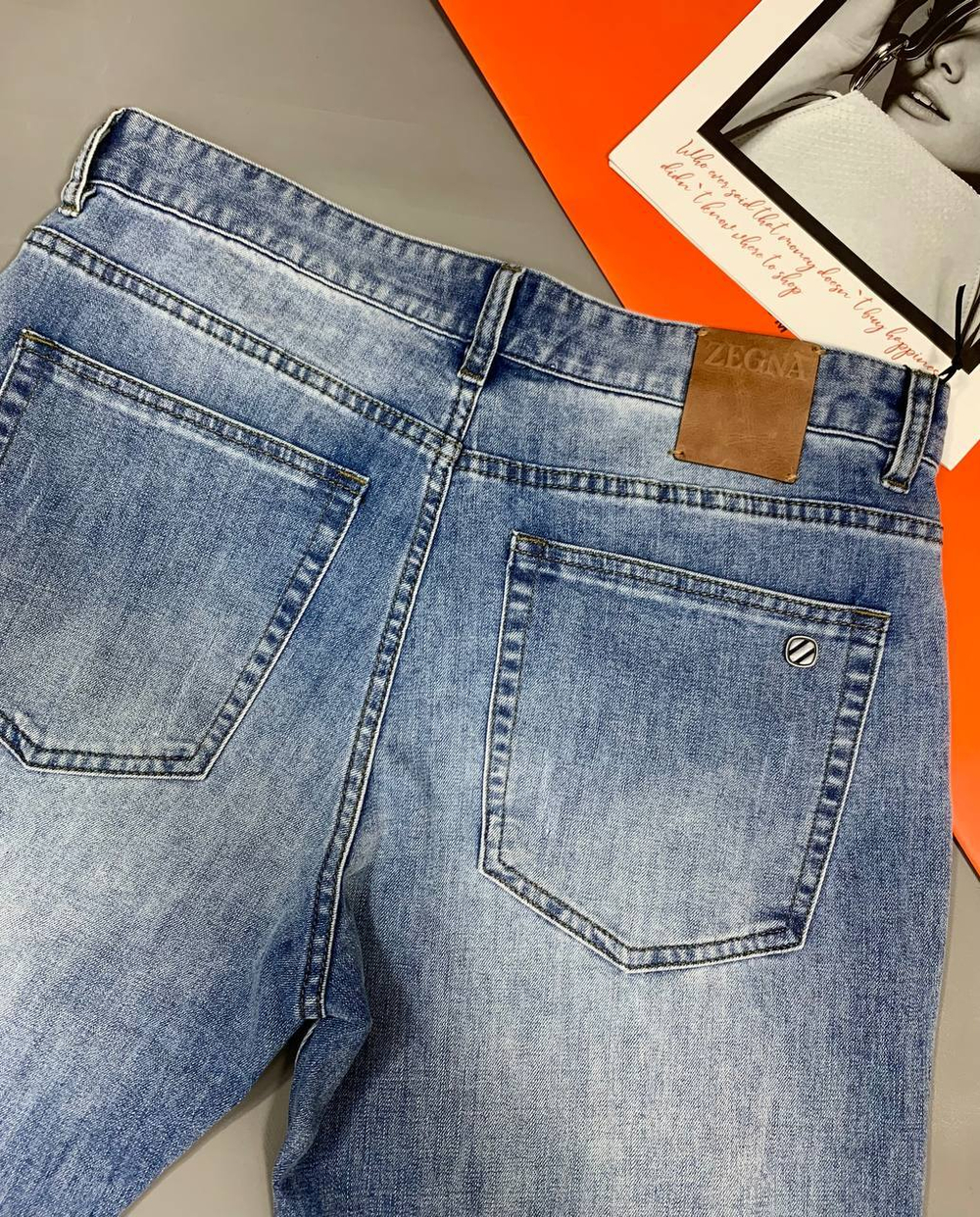 Джинсы Zegna, арт. 485786695