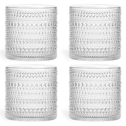 НАБОР СТАКАНОВ "BUBBLES" 4 ШТ. 390 МЛ / 9 СМ