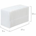 Салфетки бумажные для диспенсера (N2), LAIMA PREMIUM, КОМПЛЕКТ 36 пачек по 300 шт., 20х17 см, белые, 115501