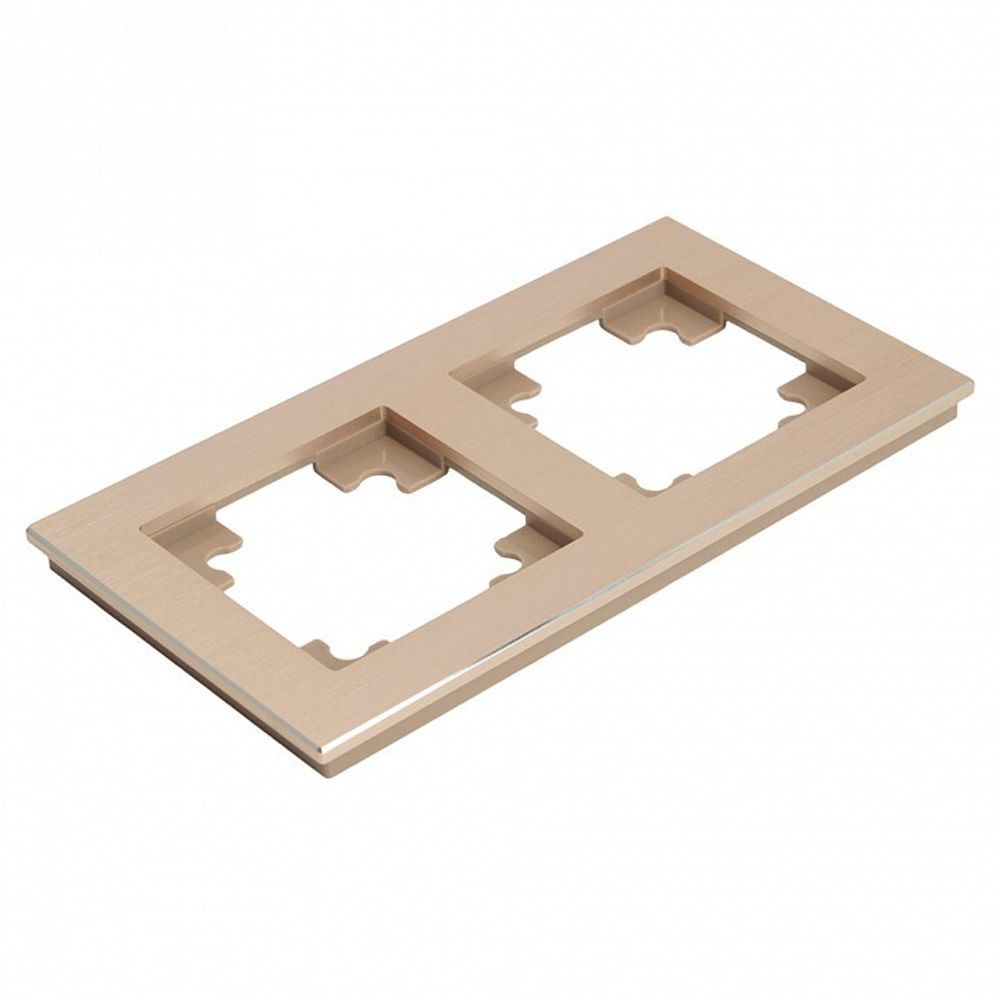 Рамка на 2 поста Stekker Катрин 50014