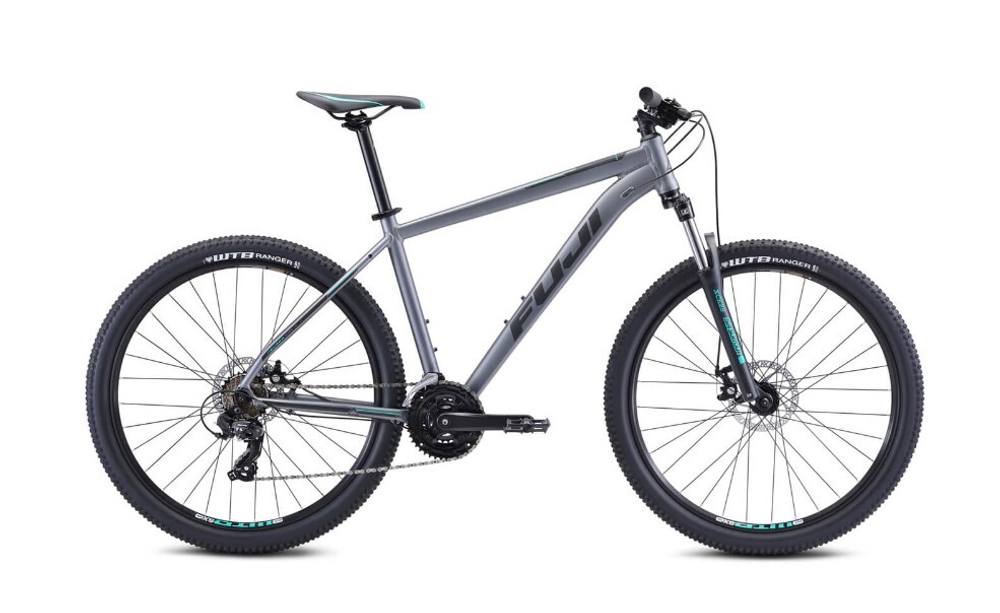 Велосипед Fuji 2023 MTB мод. Nevada 27.5 1.9 D  A2-SL р. 17 цвет серый металлик