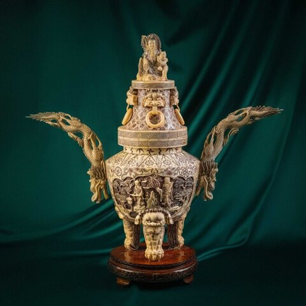 Большая необычная курильница