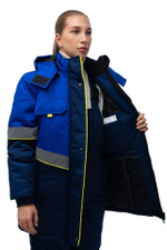 Костюм женский утепленный "Северная широта" куртка+полукомбинезон