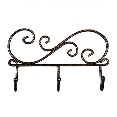 Вешалка «Кружева 3» (Медный антик) 200*42*130