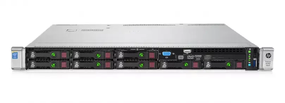 Сервер HPE DL360 Gen10 P40638-B21 (1xXeon 4215R(8C-3.2G)/ 1x32GB 2R/ 8 SFF SC/ P408i-a 2GB Bt/ 2x10Gb RJ45/ 1x800Wp/3yw)