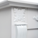 Каминокомплект Real Flame Dominica WT с очагом Majestic Lux Black RC