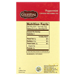 Celestial Seasonings, травяной чай, перечная мята, без кофеина, 40 чайных пакетиков, 66 г (2,3 унции)