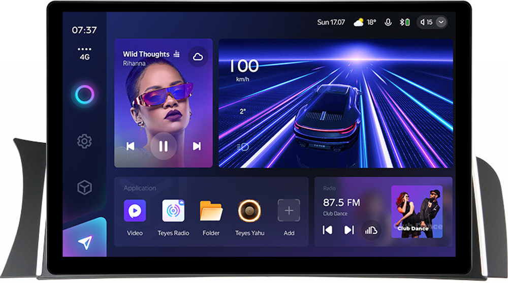 Магнитола для BMW X3 F25 2014-2017, X4 F26 2014-2018 NBT (рамка тип 1) - Teyes CC3-2K монитор 13" 2K QLED на Android 10, 4G SIM-слот, CarPlay