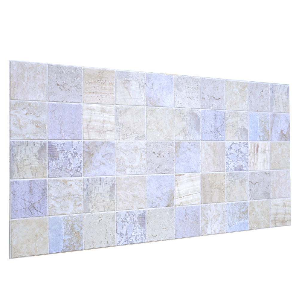 ПАНЕЛЬ ДЕКОРАТИВНАЯ ПВХ GRACE МРАМОР ГОЛУБОЙ 964Х484ММ 1ШТ