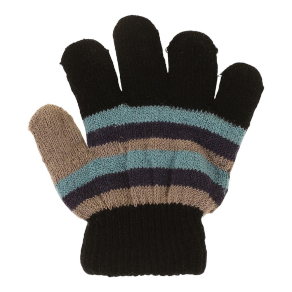 Перчатки чёрный/бежевый, р-р 14. 9147123/А.S204-M, 1 шт.