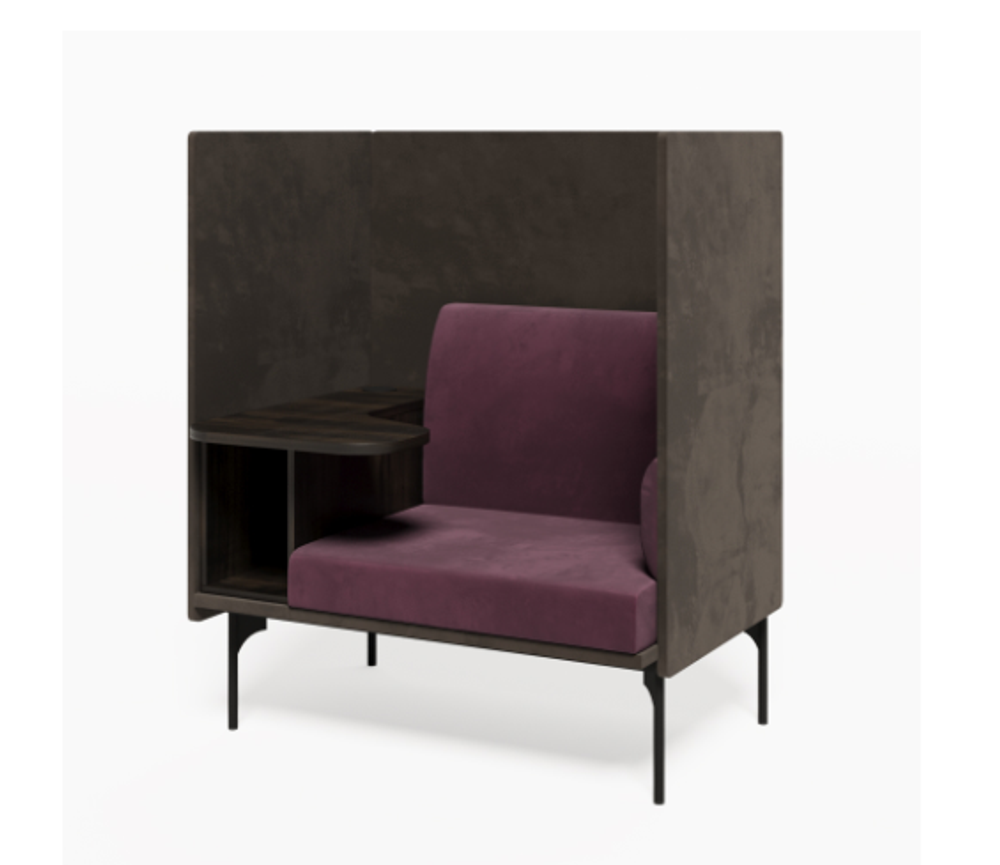 Диван одноместный со столиком БРИДЖ