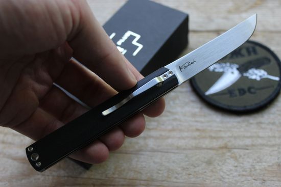 Складной нож Boker 01BO890 Nori G10 c клинком из стали VG-10, рукоять G10 / Stainless Steel