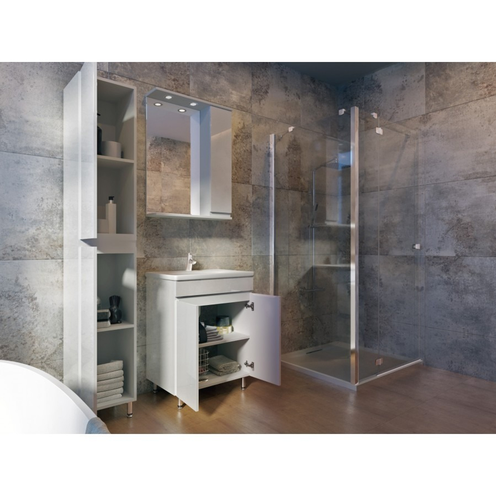 Зеркало ЮВЕНТА МОНИКА МШНЗ3-75 белый