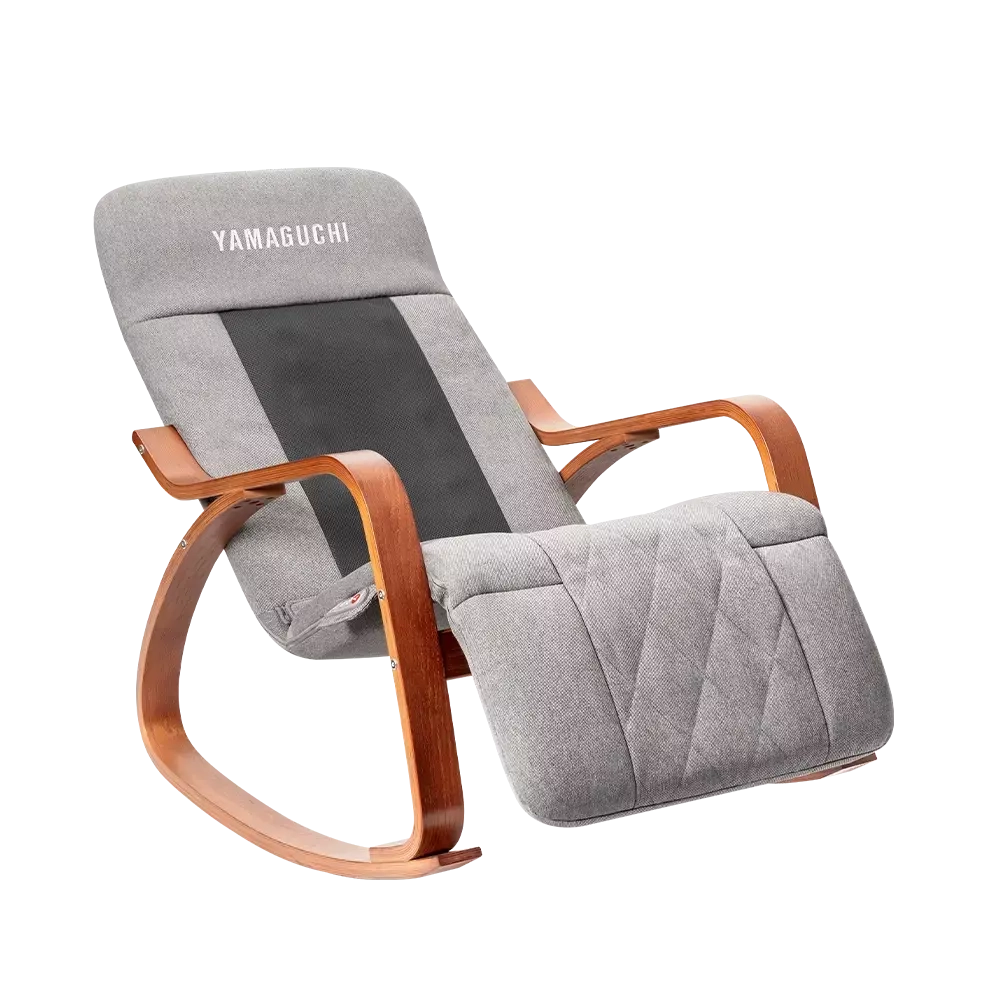 Массажное кресло-качалка Yamaguchi Liberty Comfort серая