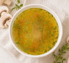 Костный куриный бульон с грибами / 320 мл