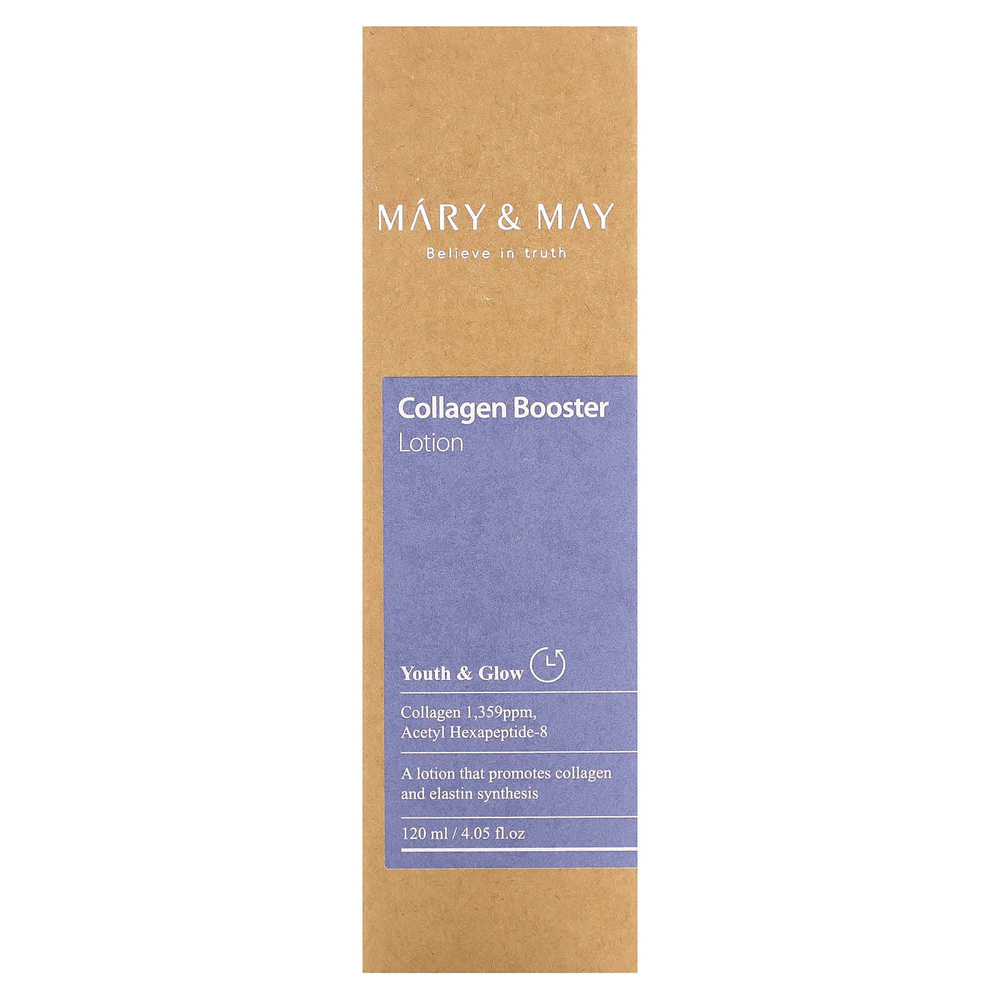 Mary & May, Collagen Booster Lotion, 120 мл (4,05 жидк. унц.)