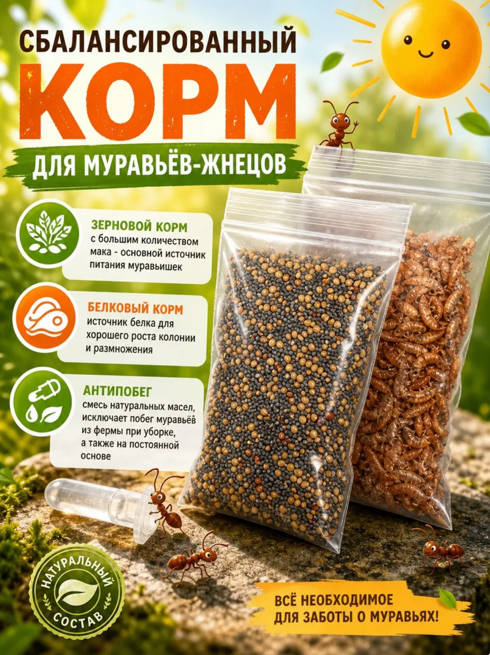 Микс корма + Антипобег