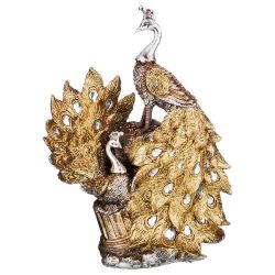 ФИГУРКА "ПАВЛИНЫ" 23*13*30 СМ. СЕРИЯ "МАХАРАДЖИ" (КОР=8ШТ.)