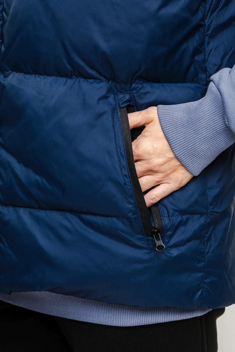 Жилет "НОХО" утеплённый, унисекс, цвет "Полярная ночь"