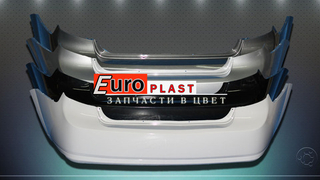 Задний бампер Chevrolet Lacetti седан в цвет