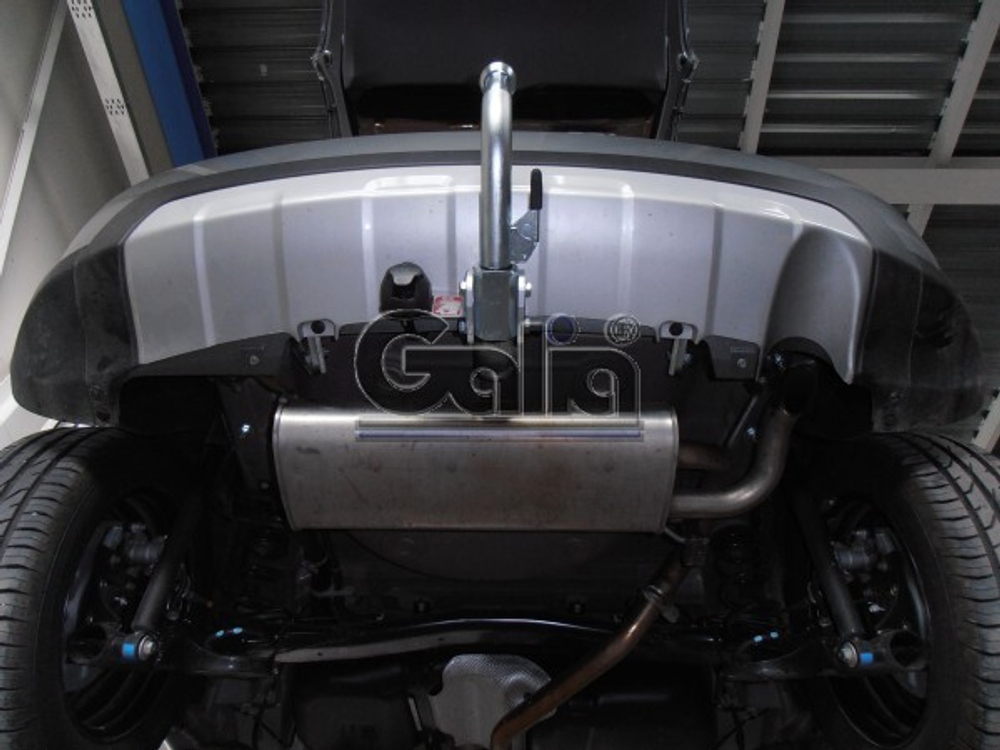 Фаркоп оцинкованный Galia F109A для Suzuki SX4 хетчбек 5 дверей 2006-2013 2WD/4WD, FIAT Sedici 2006-2014(паспорт и сертификат в комплекте)(без электрики)