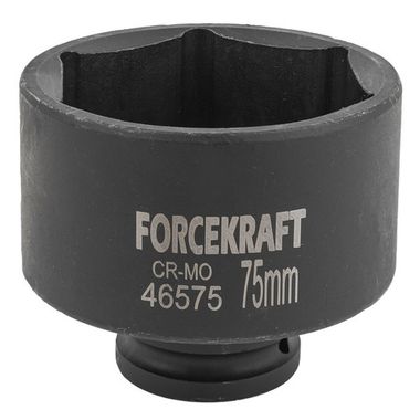 Головка ударная 3/4'', 75мм (6гр.) FORCEKRAFT FK-46575