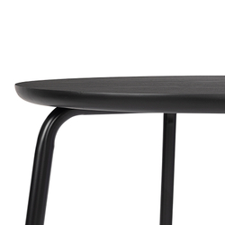 Стол обеденный Round, 90 см, черный