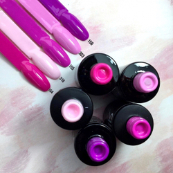 NR Гель-лак 154 - Амарантовый маджента неон