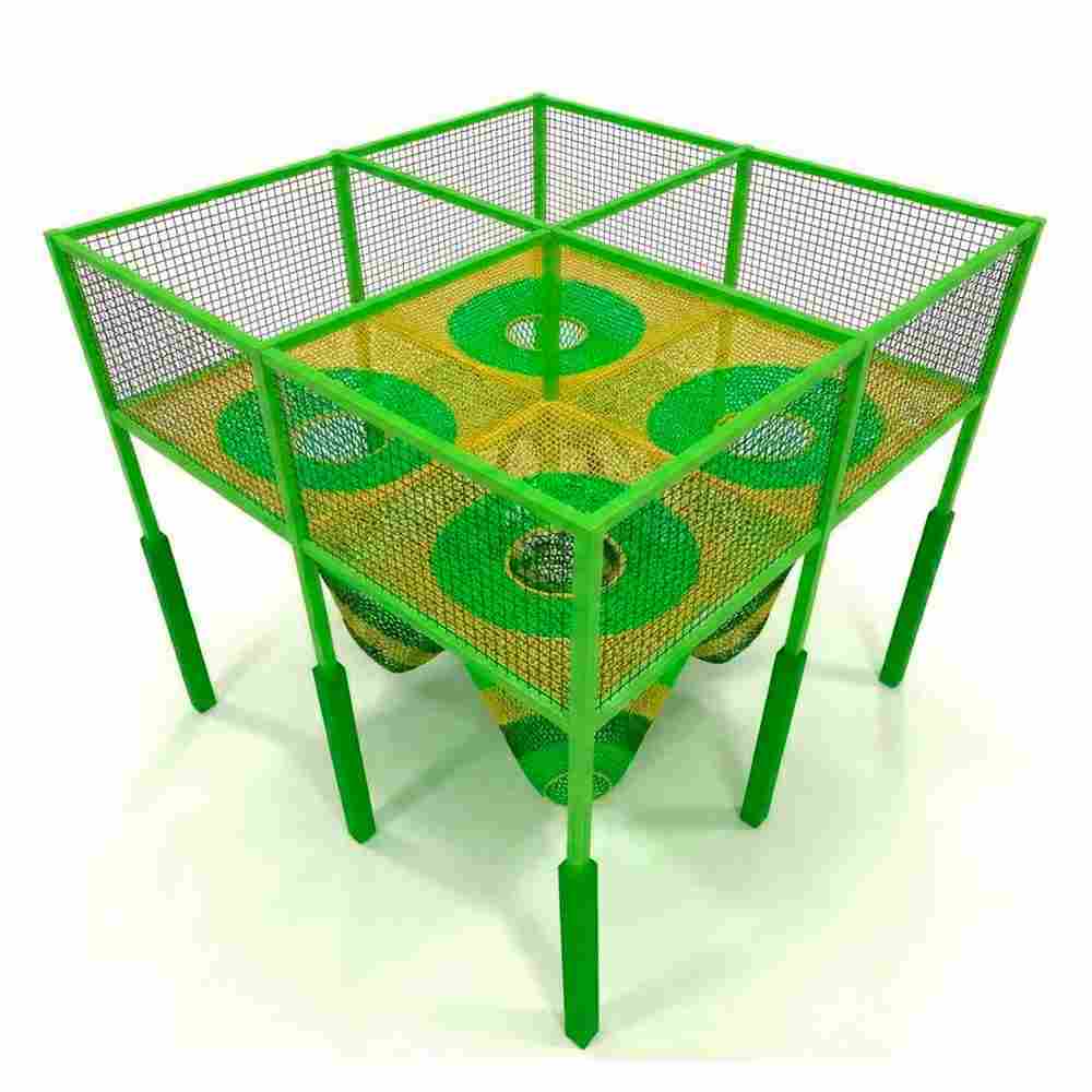 Верёвочный лабиринт «Лесная тайна» 5×5×5 м