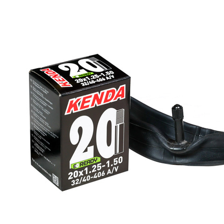 Камера 20" авто "узкая" 1.25-1.50 (32/40-406) для складных вело и др KENDA