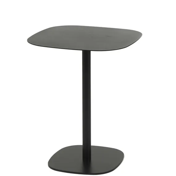 Барный стол Square 60х60х73 см, черный металл