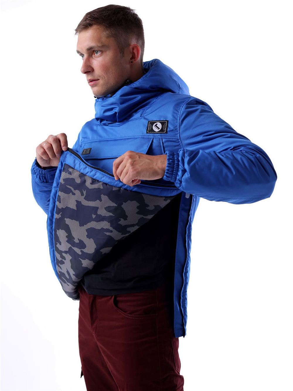 Анорак зимний мужской Город Горький василек