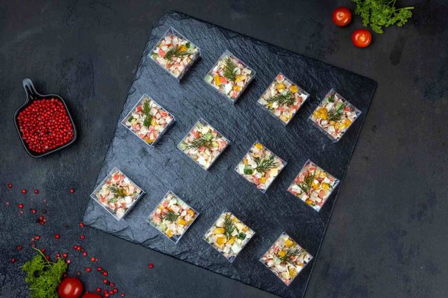 Веррин с крабовым салатом, 12 шт.