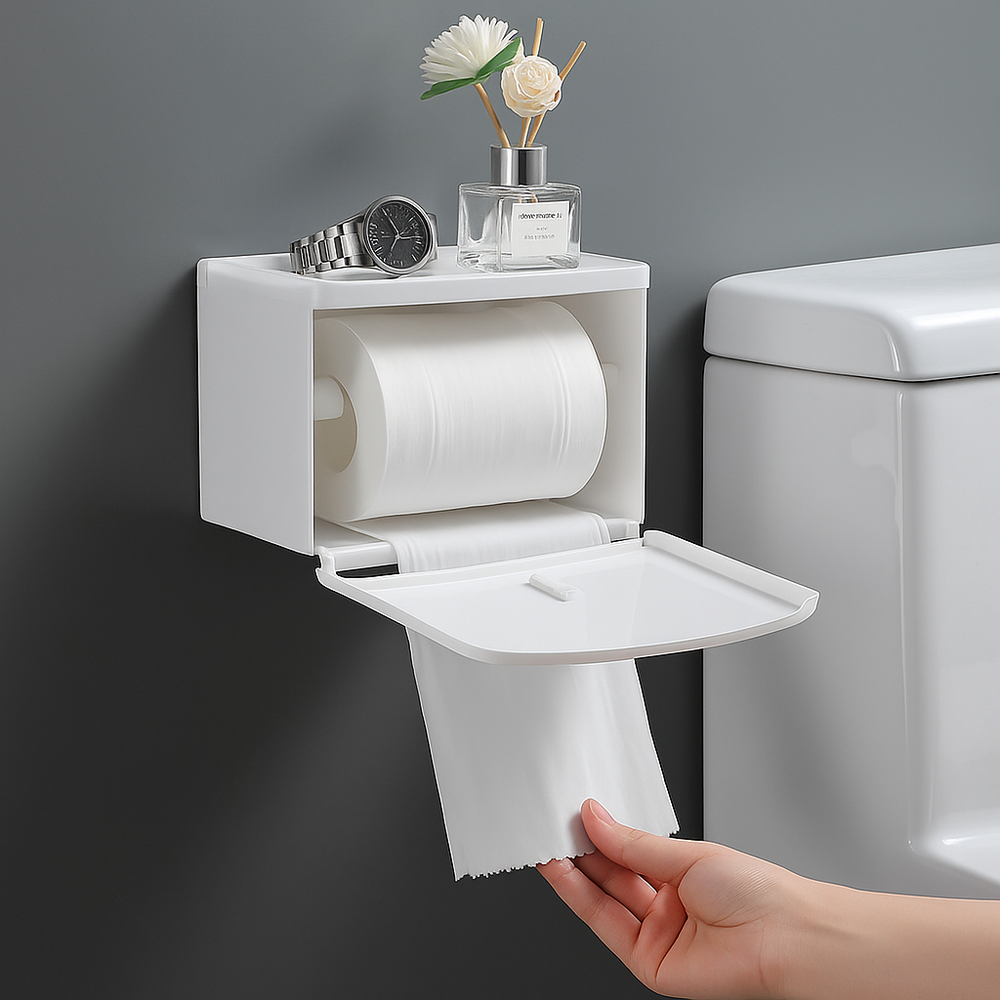 Держатель для туалетной бумаги без сверления