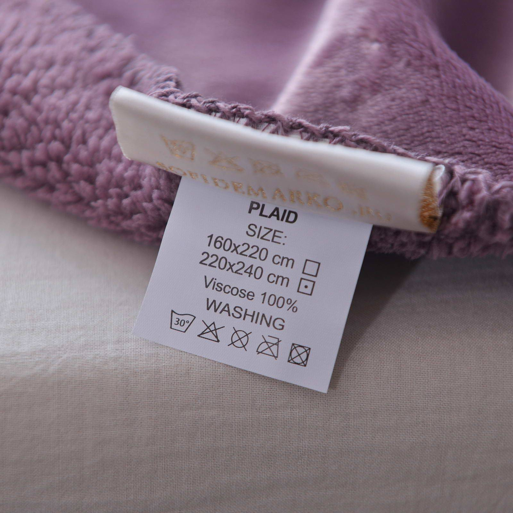 Покрывало 220х240 Sofi De MarkO София сиреневое