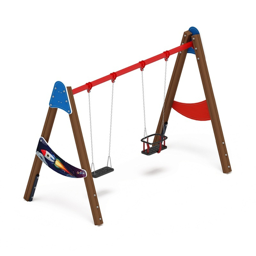 Качели двойные Д2  (Космопорт)