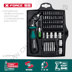 KRAFTOOL Expert-55 55 предм., Реверсивная отвертка с насадками (25554-H55)