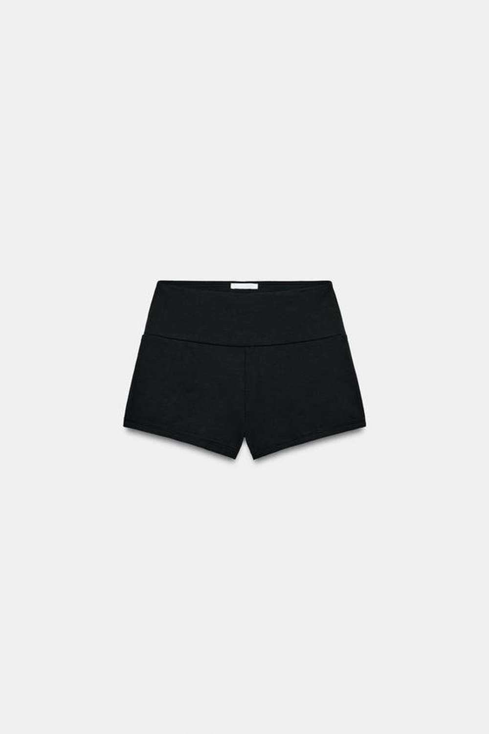 ZARA ШОРТЫ МИНИ, ЧЕРНЫЙ