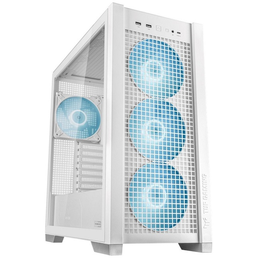 Корпус Midi-Tower ASUS TUF GAMING GT302 TG ARGB White (90DC00I3-B19000)