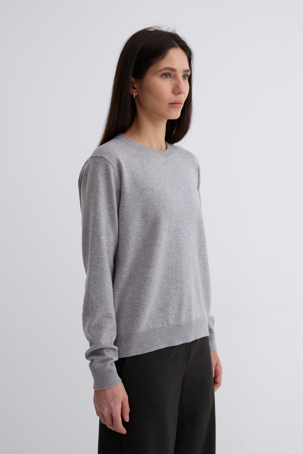 Джемпер Марта из кашемира, шёлка и мериноса