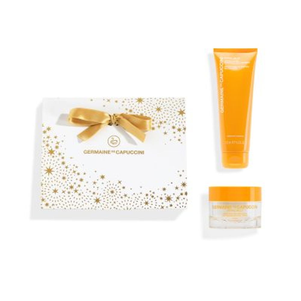 GERMAINE DE CAPUCCINI Royal Moments Набор: Молочко-лосьон для демакияжа Royal Jelly, 125 мл, Экстрим-крем для сухой/очень сухой кожи Royal Jelly, 50 мл