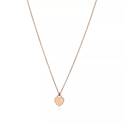 Подвеска из розового золота 18k, Tiffany💠 mini.  Exclusive.