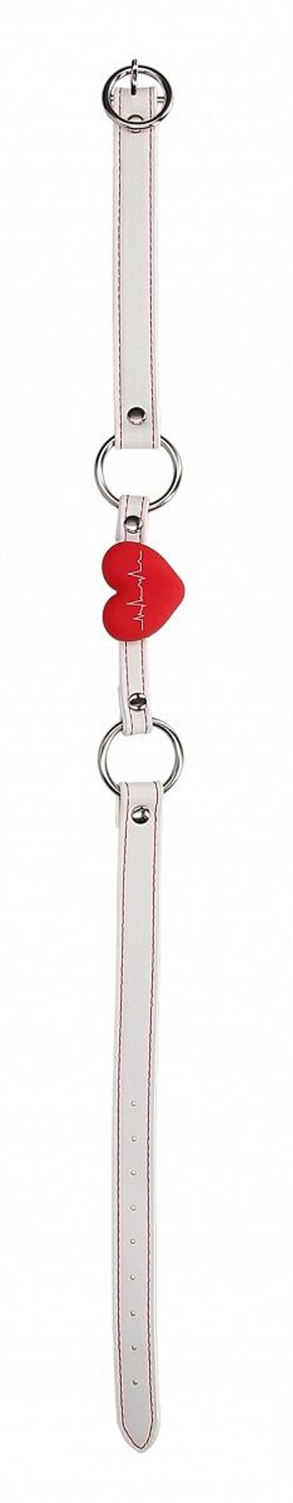 Пикантный BDSM-набор медсестры Nurse Pleasure (Цвет: белый с красным)